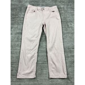 Kensie Jeans 8/29 Pink‎ Wash Crop Ankle Mid Rise Casual